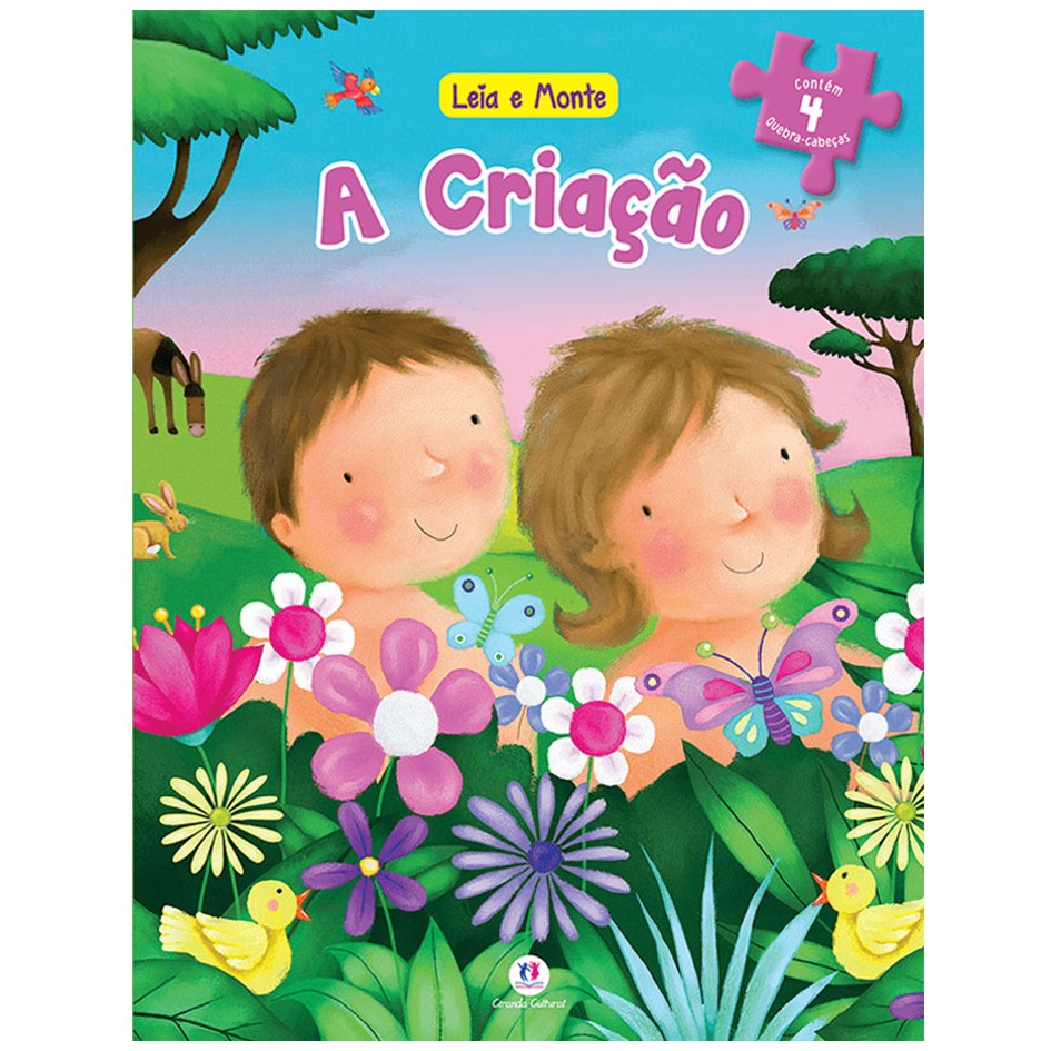 BÍBLIA INFANTIL LIVRO QUEBRA-CABEÇA