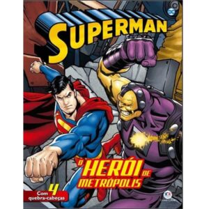 quebra cabeça superman o heroi de metropolis