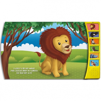 Livro Infantil Conhecendo os Sons Macaco - Funny Design