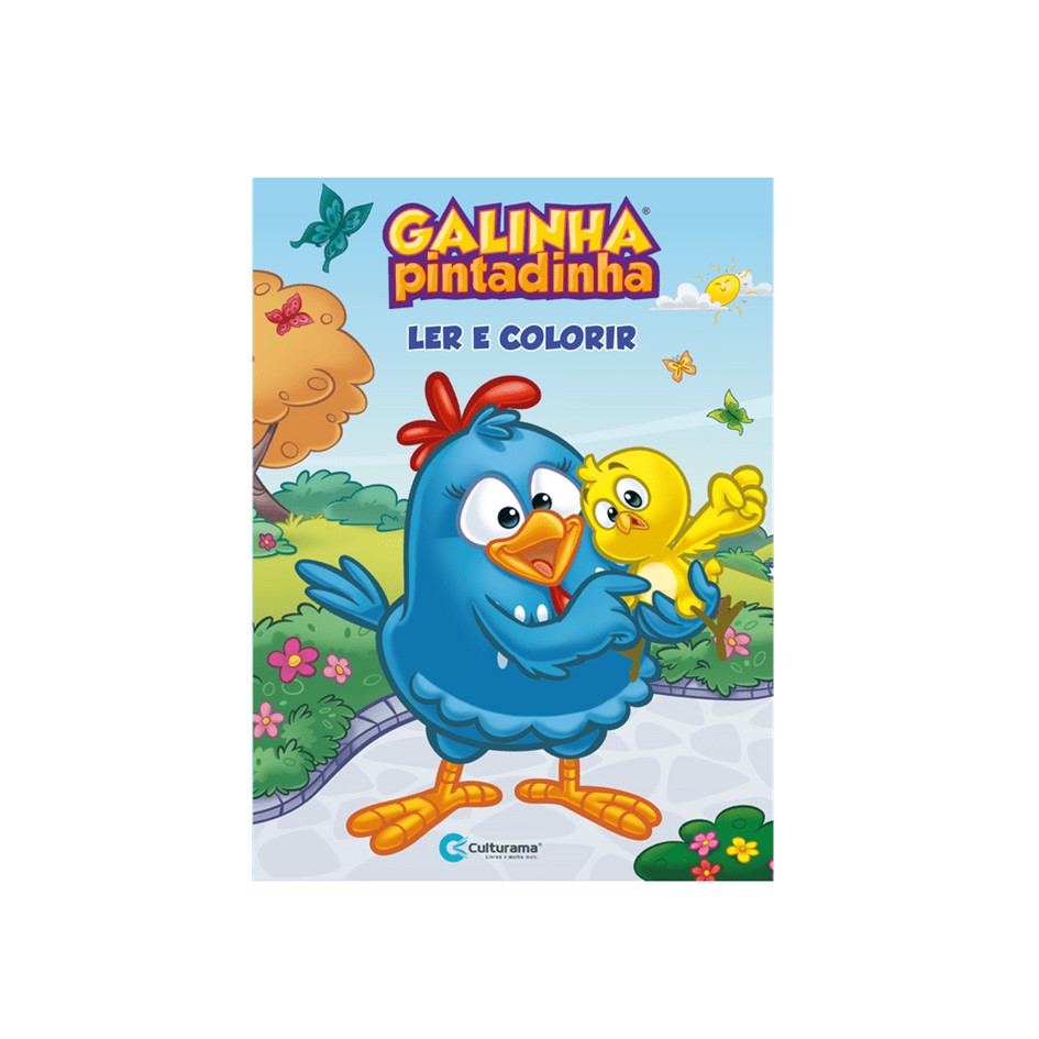 365 Desenhos para Colorir - Galinha Pintadinha