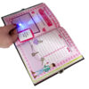 Diário Secreto Rosa Livro de atividades com caneta especial - Image 2