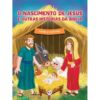 Médio - O nascimento de Jesus - Livro de colorir com 8 páginas