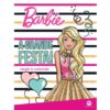 Médio - Barbie, a grande festa - Livro de colorir com 8 páginas