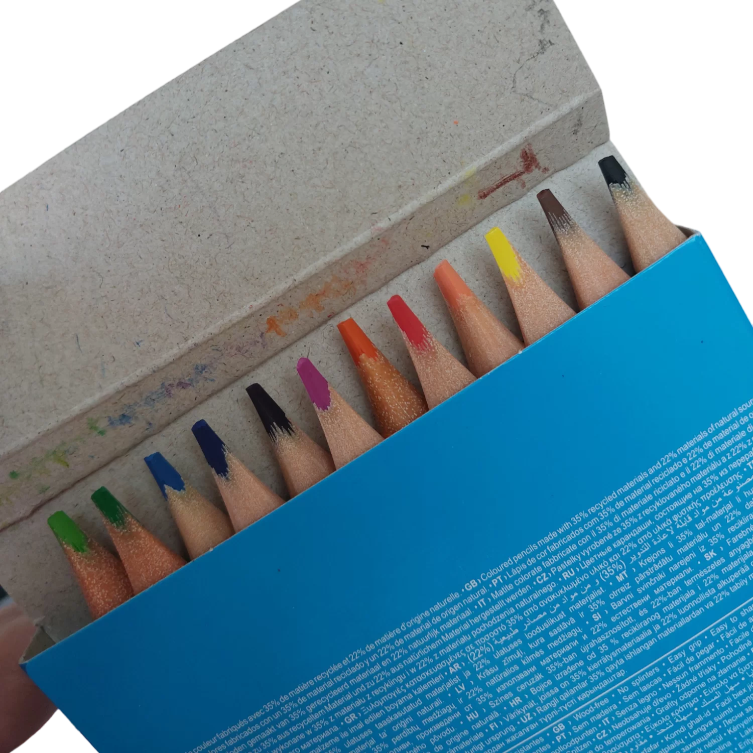 Lápis de Cor Jumbo 12 cores Maped 1 ano+ - Imagem 3