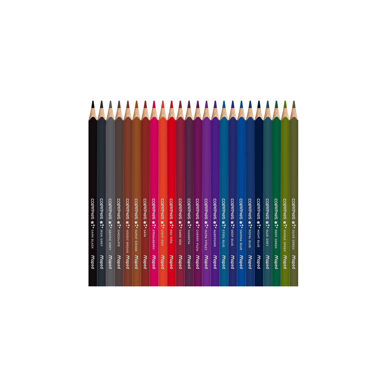 Lápis de Cor Color Peps Star Maped - caixa com 72 Cores - Imagem 5
