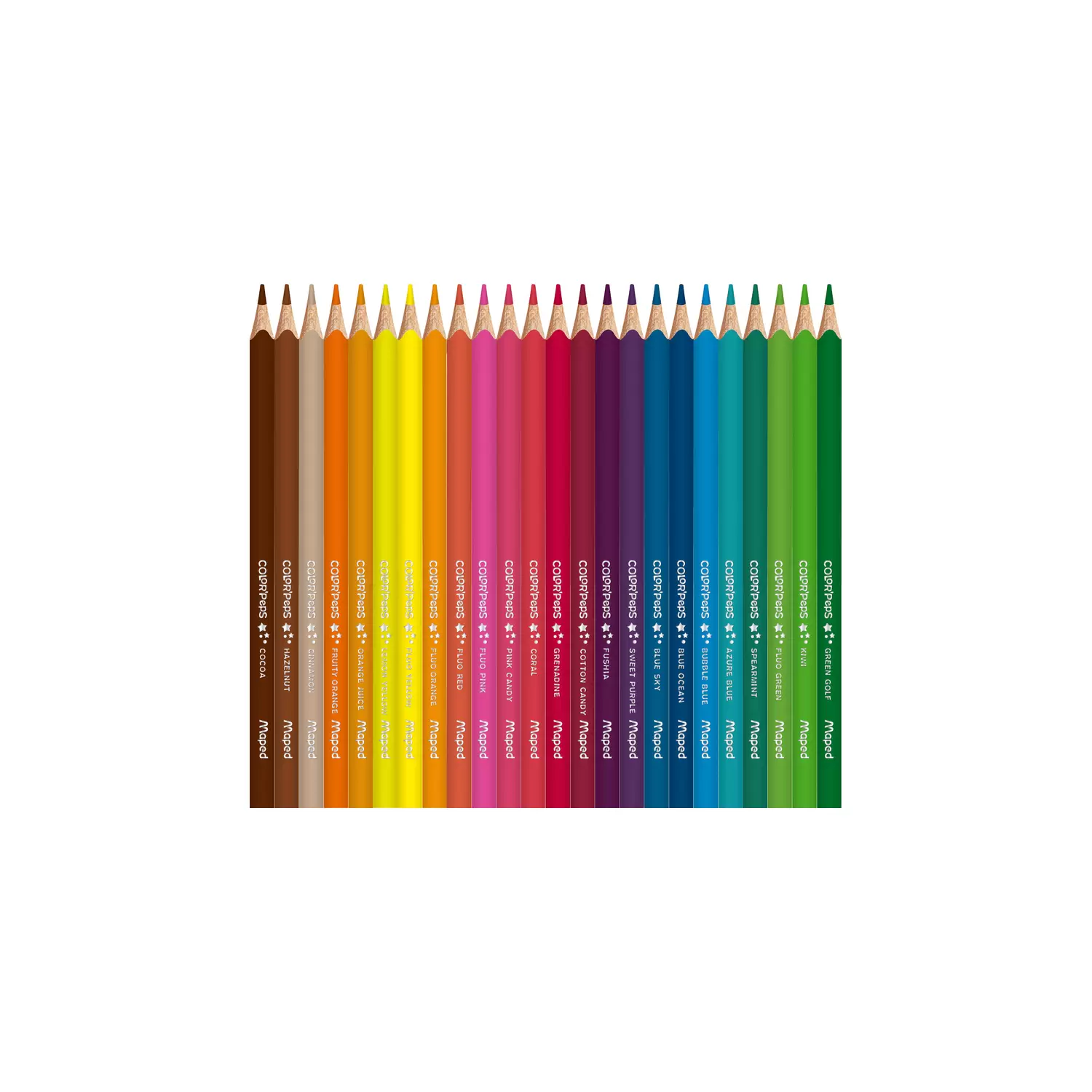Lápis de Cor Color Peps Star Maped - caixa com 72 Cores - Imagem 4