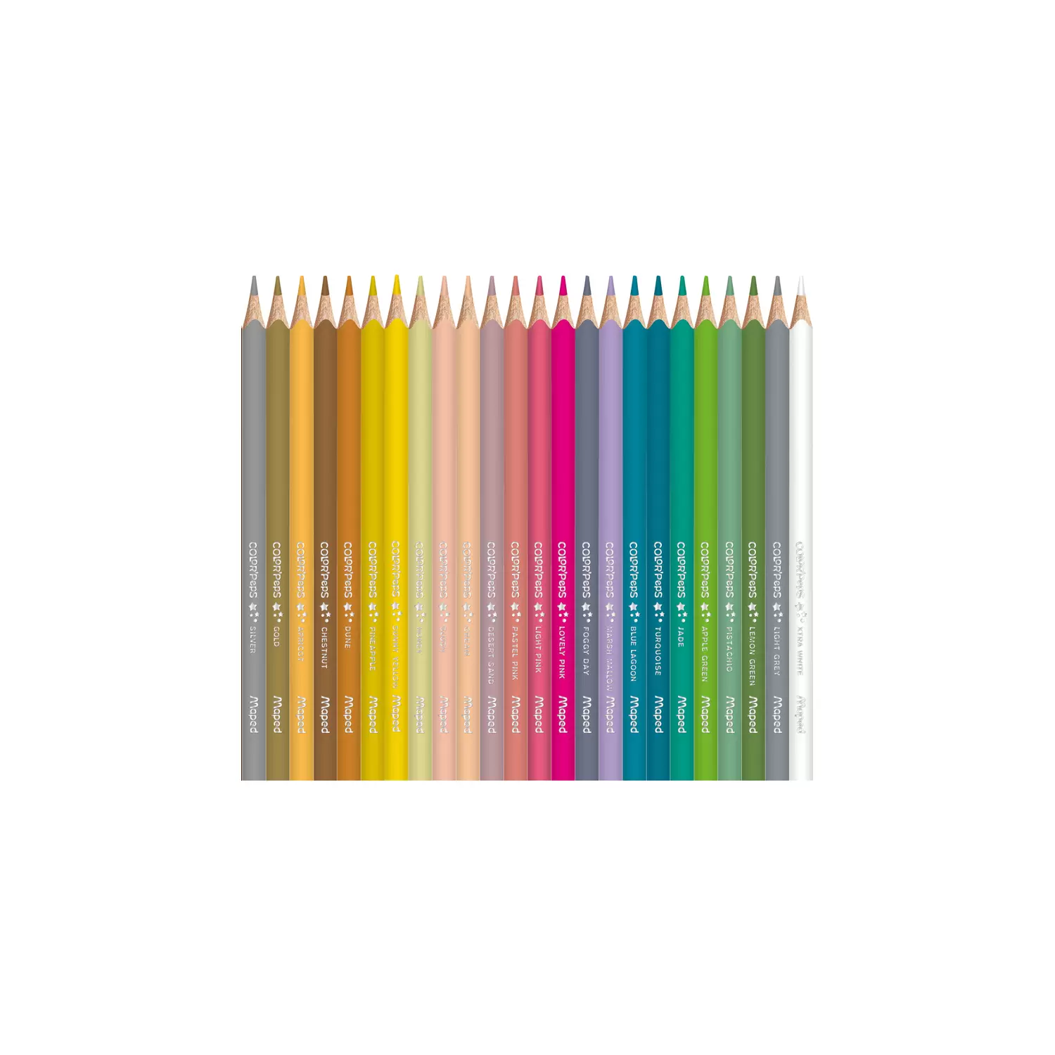 Lápis de Cor Color Peps Star Maped - caixa com 72 Cores - Imagem 3