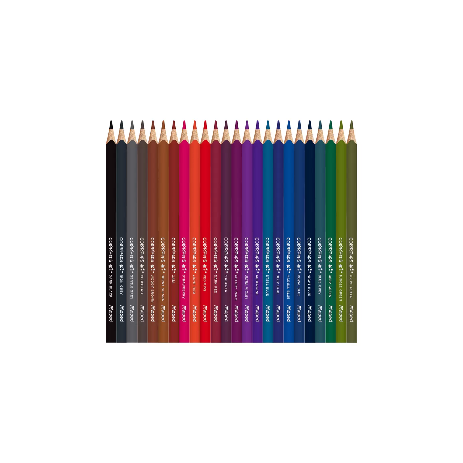 Lápis de Cor Color Peps Star Maped - caixa com 72 Cores - Imagem 2