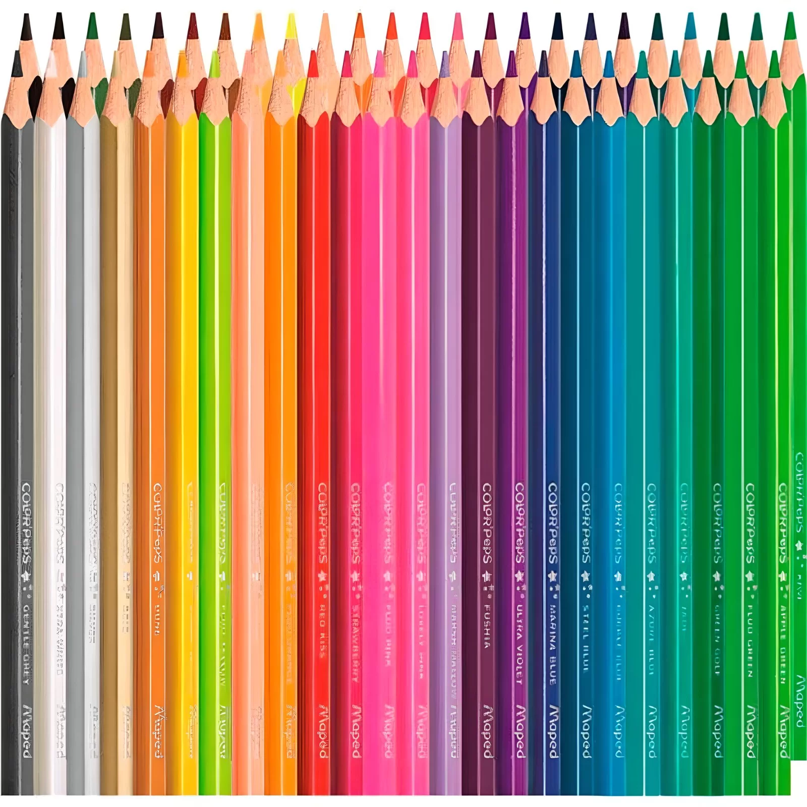 Lápis de Cor Color Peps Star Maped - caixa com 48 Cores