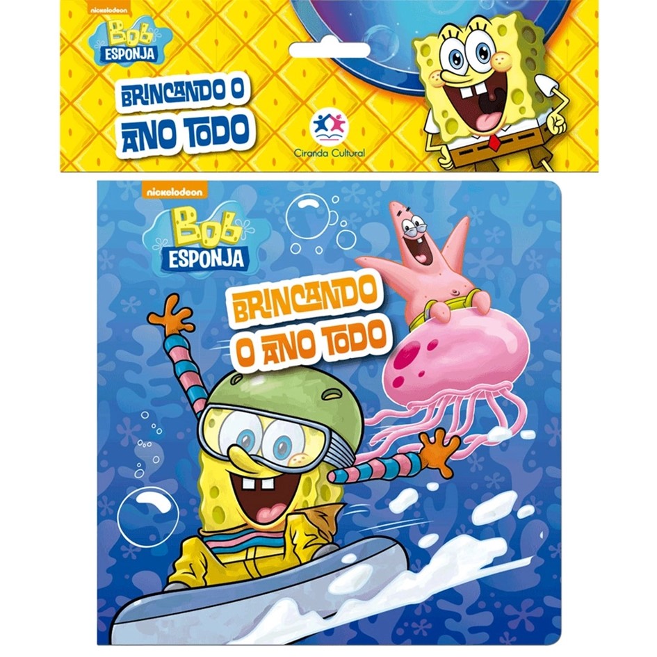 Banho Lic. - Bob Esponja: Brincando o ano todo