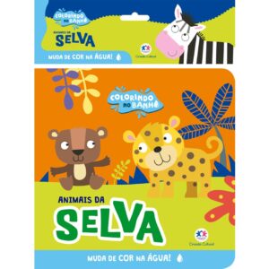Livro de banho - Animais da selva