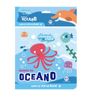 Livro de banho - Animais do oceano