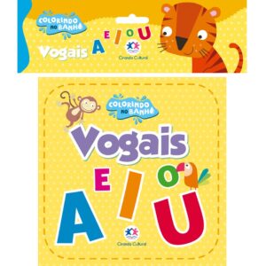 Livro de Banho - Colorindo no Banho: Vogais