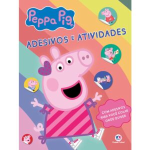 Livro de Atividades com Adesivos - Peppa Pig