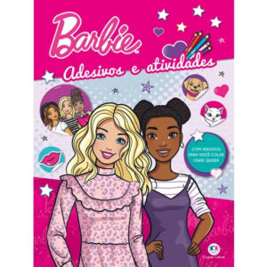 Livro com Adesivos e Atividades - Barbie