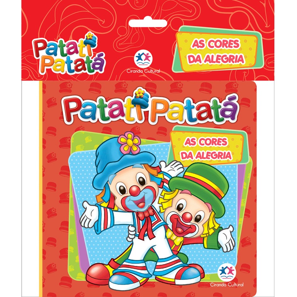 Livro de Banho: Patati Patatá - As cores da alegria