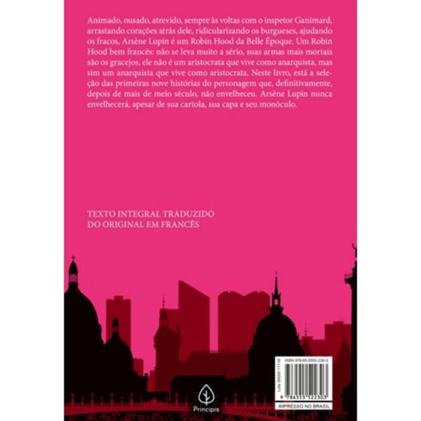 Coleção As aventuras de Arsène Lupin com 3 volumes - Editora Principis, Autor Maurice Leblanc - Edição 1, 2021 - Imagem 3