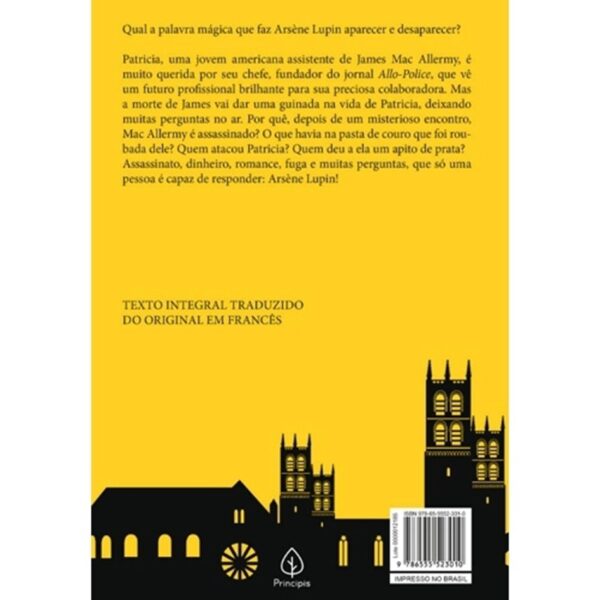 Coleção As aventuras de Arsène Lupin com 3 volumes - Editora Principis, Autor Maurice Leblanc - Edição 1, 2021 - Imagem 7