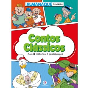 Almanaque: Contos clássicos - 5 histórias + passatempos