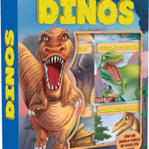 Box Dinos com janela 6 Livros