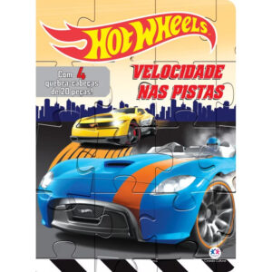 Quebra-cabeça com 20 peças: Hot Wheels - Velocidades nas Pistas