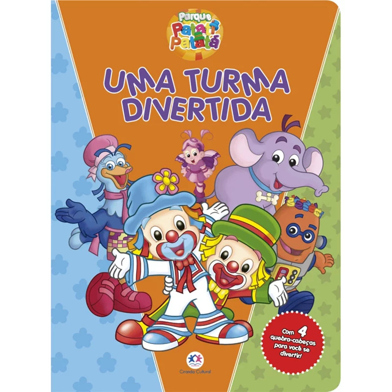 Quebra-cabeça com 20 peças: Patati Patatá - Uma turma divertida