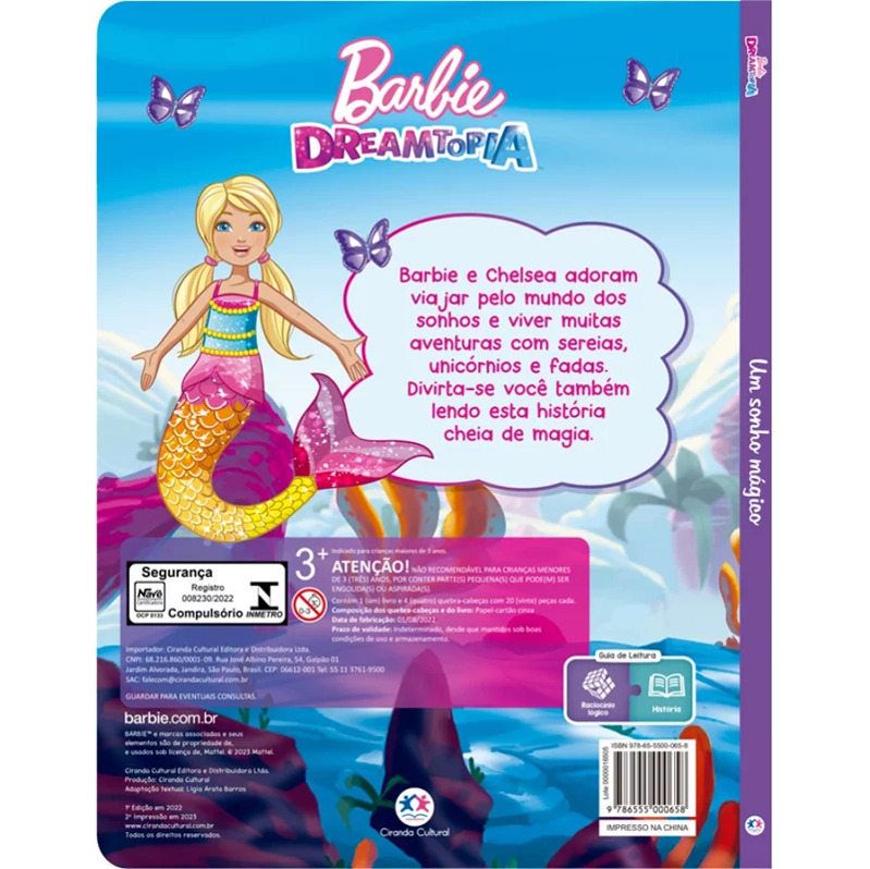 Quebra-cabeça com 20 peças: Barbie - Um sonho mágico - Imagem 2