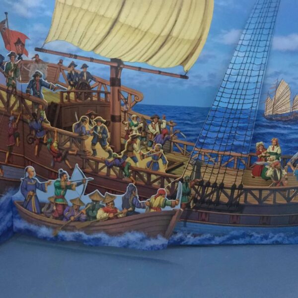 Livros Sonoro Sons do Passado com Pop Up 3D - Piratas