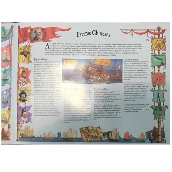Livros Sonoro Sons do Passado com Pop Up 3D - Piratas - Imagem 2