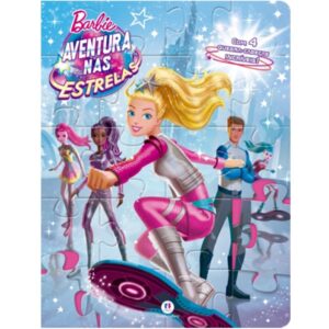 quebra cabeça barbie aventura nas estrelas