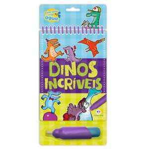 Aqua Book - Colorindo com a água: Dinos incríveis
