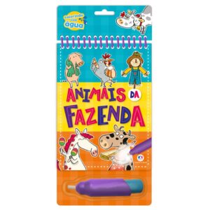 Aqua Book - Colorindo com a água: Animais da fazenda