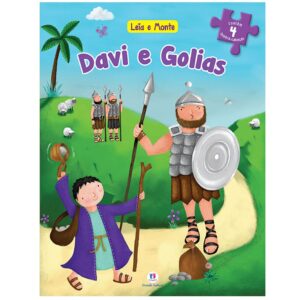 quebra cabeça biblico davi e golias