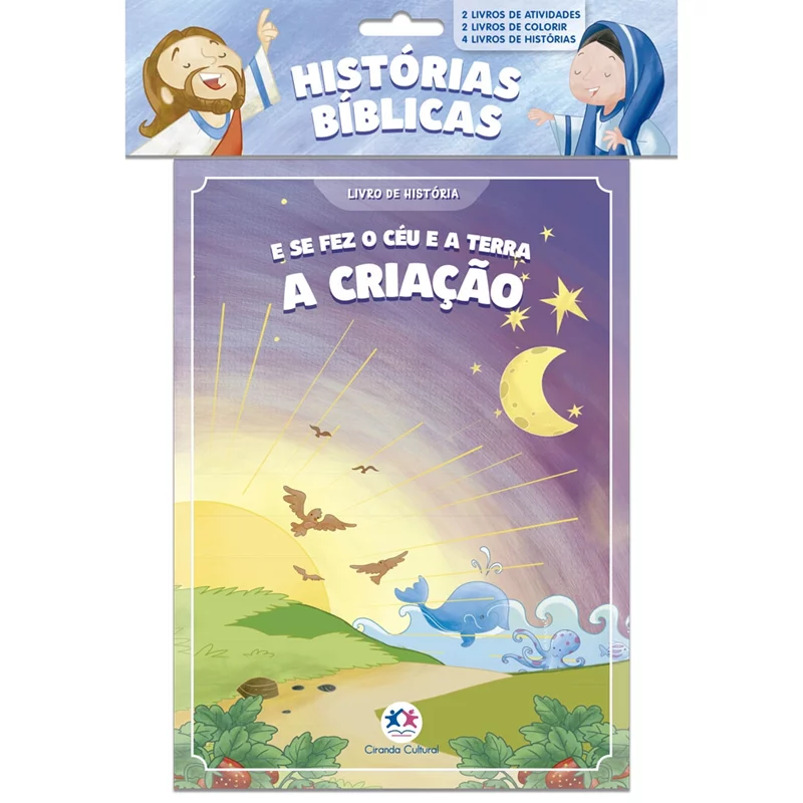 Embalagem Econômica com 8 Livros: Histórias bíblicas