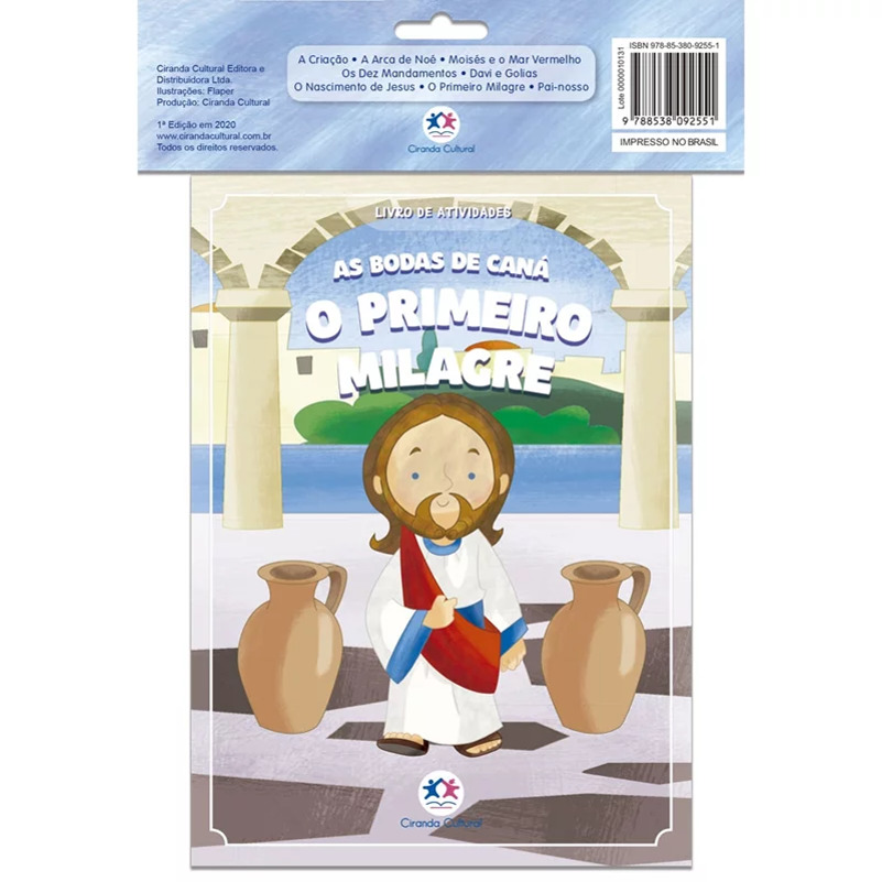 Embalagem Econômica com 8 Livros: Histórias bíblicas - Imagem 2