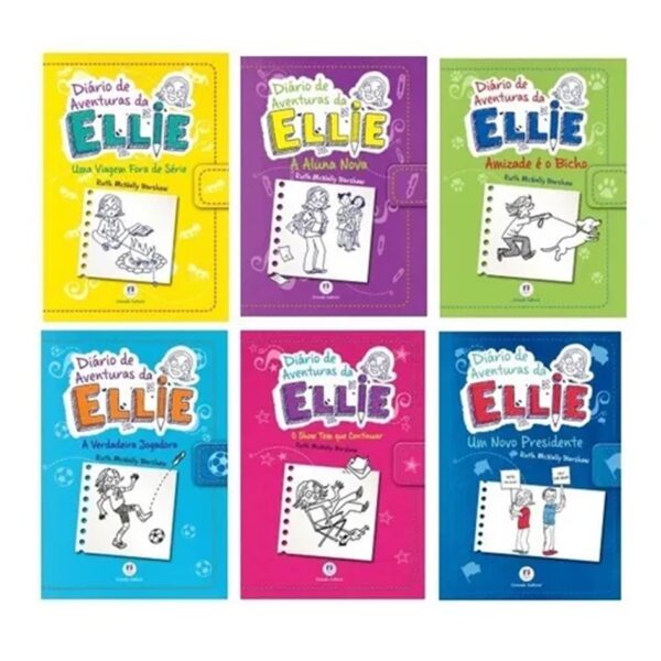 Box Diário De Aventuras da Ellie - Ed. 1 ao 6 - Imagem 2