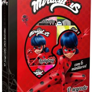 Box Janela com 6 livrinhos - Ladybug - O Segredo dos Heróis