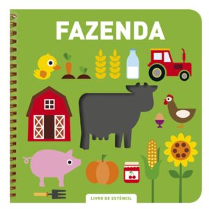 Livro de estêncil - Fazenda