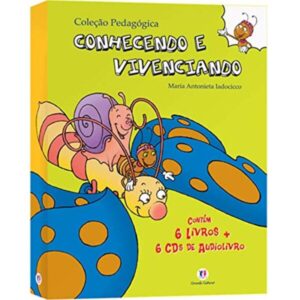 Coleção Conhecendo e Vivenciando - 6 Livros + 6 CD's de Audiolivro