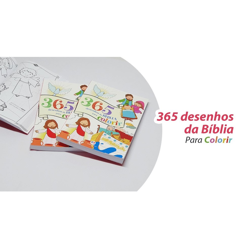 365 Desenhos da Bíblia para Colorir - Imagem 4