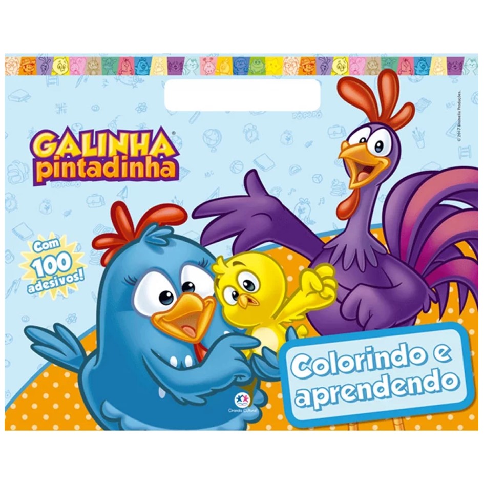 Megabloco de atividades: Galinha Pintadinha - Colorindo e Aprendendo