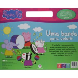 Megabloco de atividades: Peppa Pig - Uma Banda Para Colorir