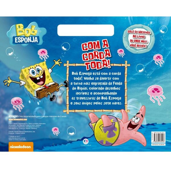 Megabloco de atividades: Bob Espoja - Com a corda toda!