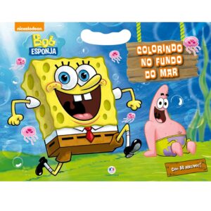 Minibloco: Bob Esponja - Colorindo no fundo do mar