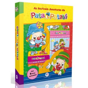 Box Janela com 6 Livros - As incríveis aventuras de Patati Patata