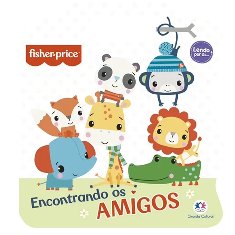 Cartonado Rec. Lic.- Fisher-Price - Encontrando os amigos