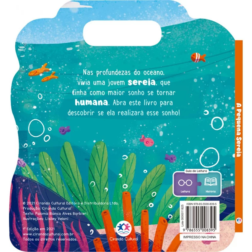 Cartonado Rec.: Lendo por aí - A Pequena Sereia - Imagem 2
