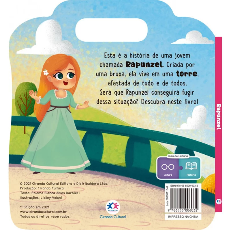 Cartonado Rec.: Lendo por aí - Rapunzel - Imagem 2