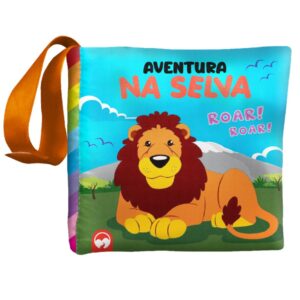 Livro de Pano: Bebê Feliz - Aventura na Selva