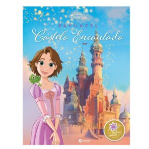 Castelo Encantado Disney Com Adesivos - Rapunzel